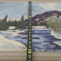 Oil on masonite signed Jean-Paul Frenette  - 3