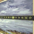 Huile sur masonite signée Jean-Paul Frenette, tableau, peinture  - 3