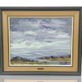 Huile sur masonite signée Jean-Paul Frenette, tableau, peinture  - 1