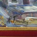 Oil on masonite signed Tremblay - 2