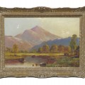 Huile sur toile, peinture, tableau signé - 1
