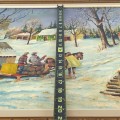 Oil on canvas signed Pierre Clossey, painting  - 3