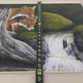 Huile sur toile signée Régis Vézina (24'' x 30''), tableau, peinture  - 5
