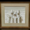 Huile sur toile signée Serge Dubreuil, peinture, tableau - 1