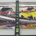 Oil on canvas signed Stelio Sole, painting  - 3