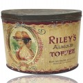 Decorative Riley's toffee can - 1