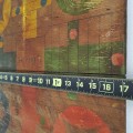 Antique gameboard, parchesi - 2