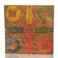 Antique gameboard, parchesi - 1