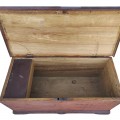 Antique pine blanket chest, original color  - 3