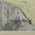 Oil on masonite signed Gaby Verge  - 3