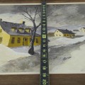Oil on masonite signed Gaby Verge  - 5