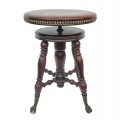 Antique piano stool  - 1