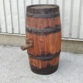 Decorative wooden barrel  - 4