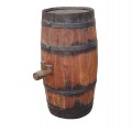 Decorative wooden barrel  - 1