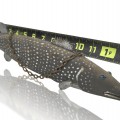 Folk art wooden carved fish  - 3
