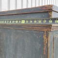 Jolie armoire antique en pin, portes à panneaux creux, recolorée dans le passé - 7