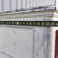 Lovely antique pine bookcase, recolored, antique cupboard missing doors - 5