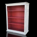 Lovely antique pine bookcase, recolored, antique cupboard missing doors - 1