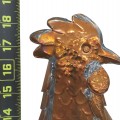 Cuper rooster ornement signed J. Hamelin - 2