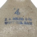 Jolie cruche de marchand Norton & co. Worcester, Mass - 2