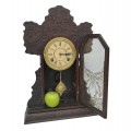 Jolie horloge pain d'épice avec motifs pressés - 2