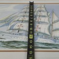 Lithography signed, 142/900, sailboat printed painting  - 5