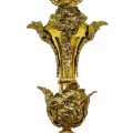 Beautiful 1980 brass chandelier  - 4