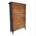 Jolie petite armoire antique en pin, style Gothique  - 9