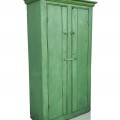 Jolie petite armoire naïve assemblée à clous carrés, telle que trouvée  - 6