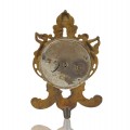 Beautiful little cast iron clock  - 3