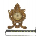 Beautiful little cast iron clock  - 5
