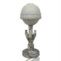 Beuatiful marble lamp with bird - 2