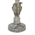 Beuatiful marble lamp with bird - 3