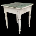 Nice little one drawer table, lovely colors - 6