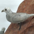 Beautiful stone sculpture decorated with carved birds - 4