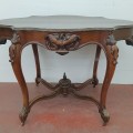 Nice carved Victorian table  - 8