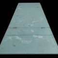 Antique rustique butterfly pannels table  - 4