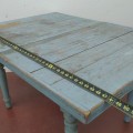 Antique rustique butterfly pannels table  - 7