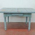 Antique rustique butterfly pannels table  - 10