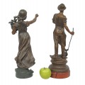 Victorian regul statues (right one sold) - 4