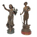 Victorian regul statues (right one sold) - 1