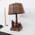 FOLK ART LAMP - 2