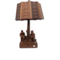 FOLK ART LAMP - 1
