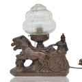 Lampe décorative avec chevaux  - 1