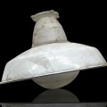 Lampe industrielle, abat-jour en métal, luminaire  - 1