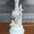 Marble lamp with birds - 2