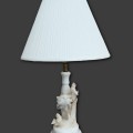 Marble lamp with birds - 1