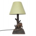 Lampe sculptée, sculpture  - 1