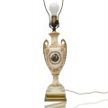 Lampe Victorienne en porcelaine  - 4
