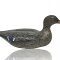 Leurre, appelant de chasse, canard décoratif en bois  - 1